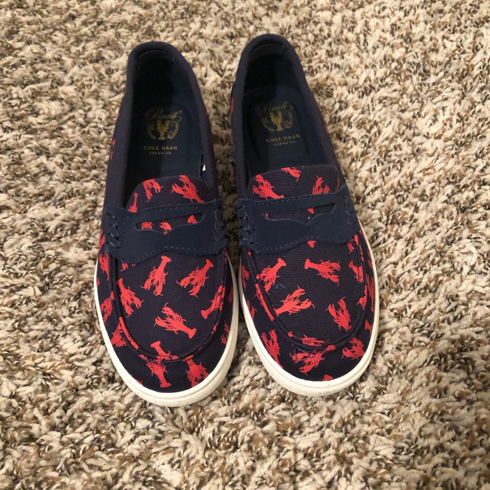 Boys Boat Shoes Size 2Y